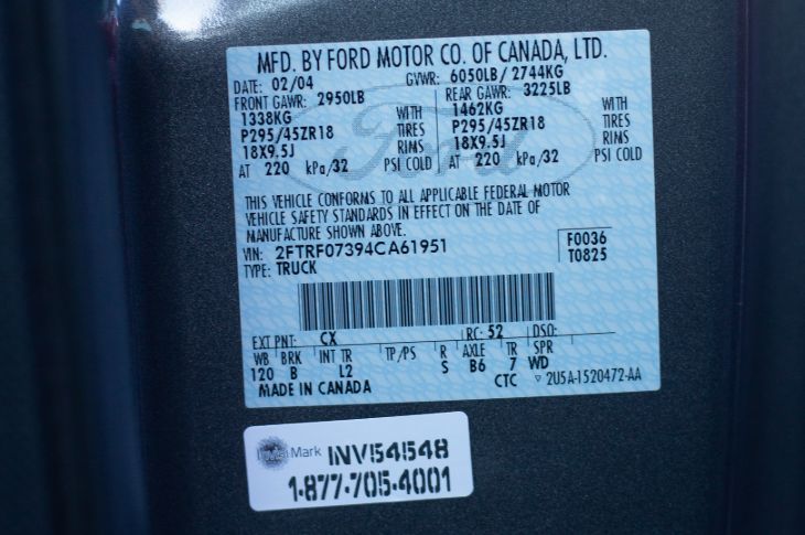 Sold 2004 Ford F-150 Heritage Lightning (SUPERCHARGED) in Fontana